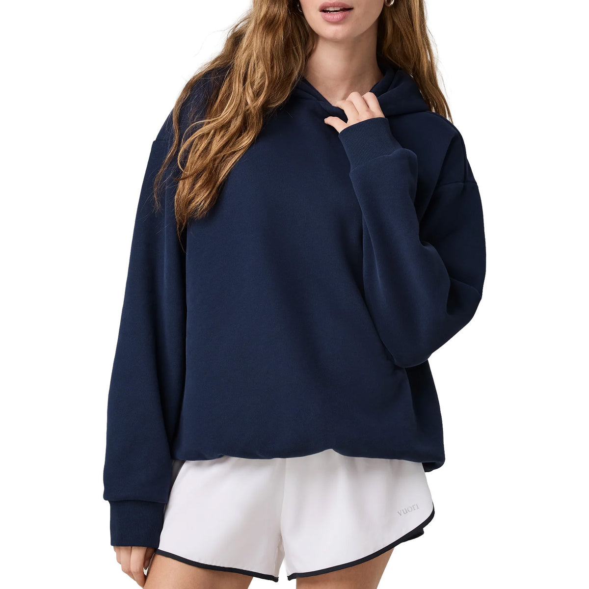 Vuori Restore Oversized Hoodie - Unisex Blue Coast