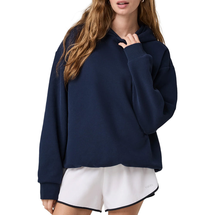 Vuori Restore Oversized Hoodie - Unisex Blue Coast