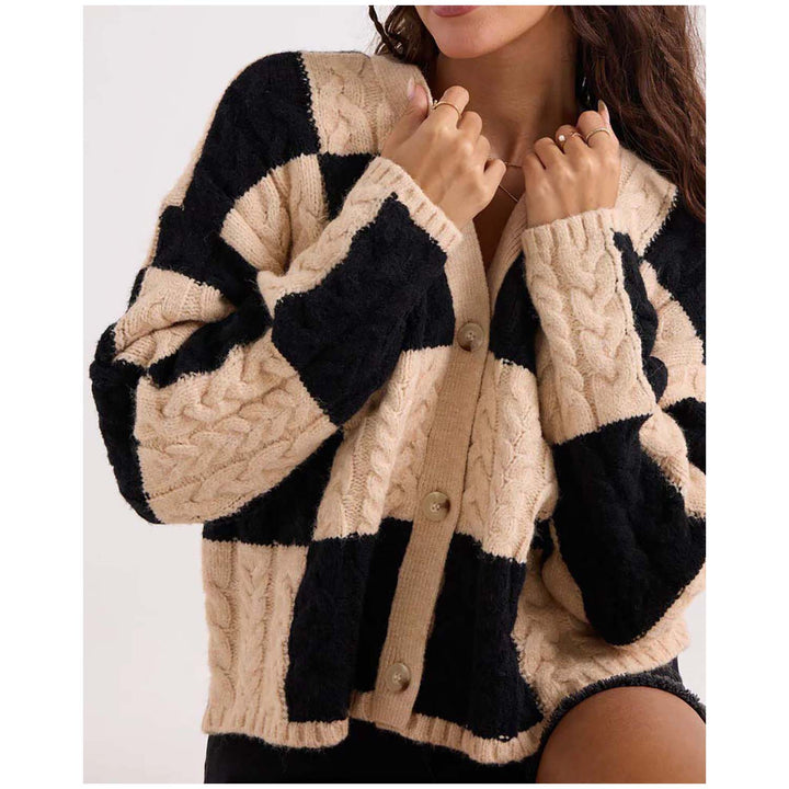 Volcom Check You Sweater - Women's Bone
