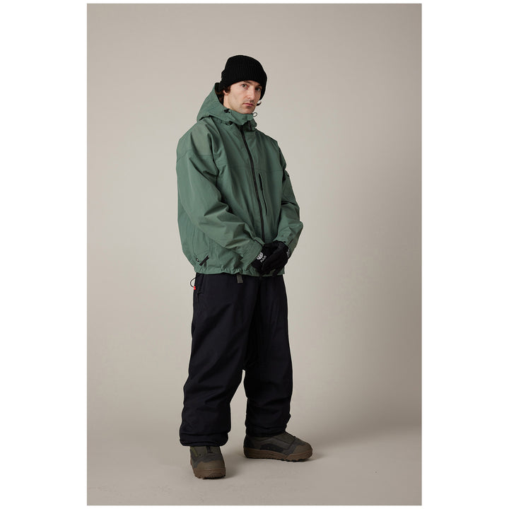 686 Dojo® Shell Jacket - Men's Faded Green Crinkle