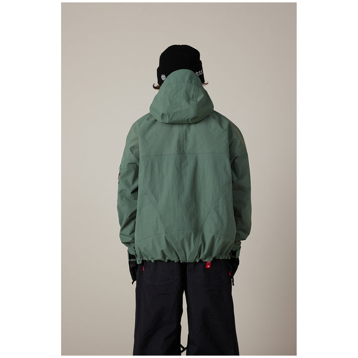 686 Dojo® Shell Jacket - Men's Faded Green Crinkle