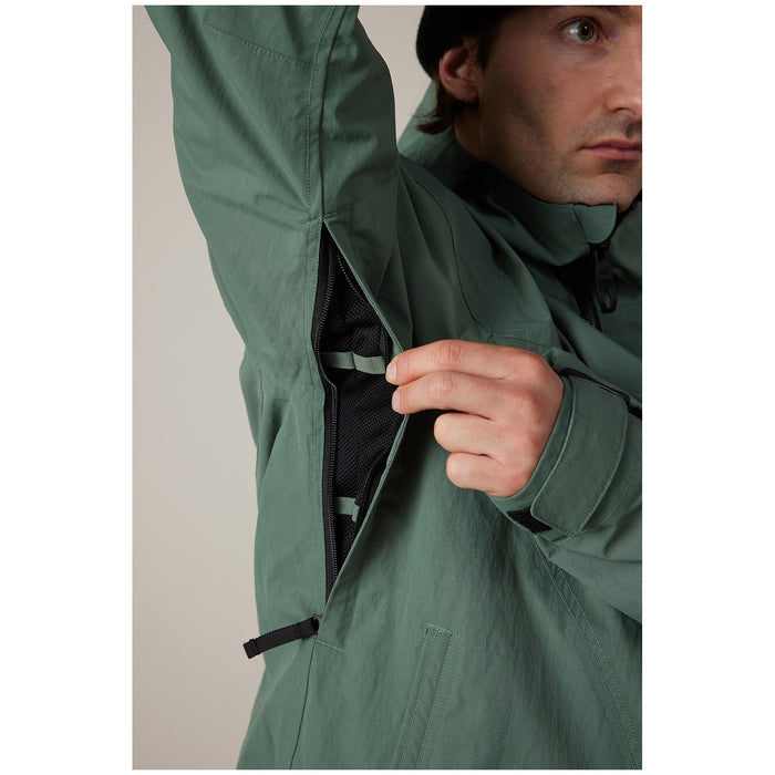 686 Dojo® Shell Jacket - Men's Faded Green Crinkle
