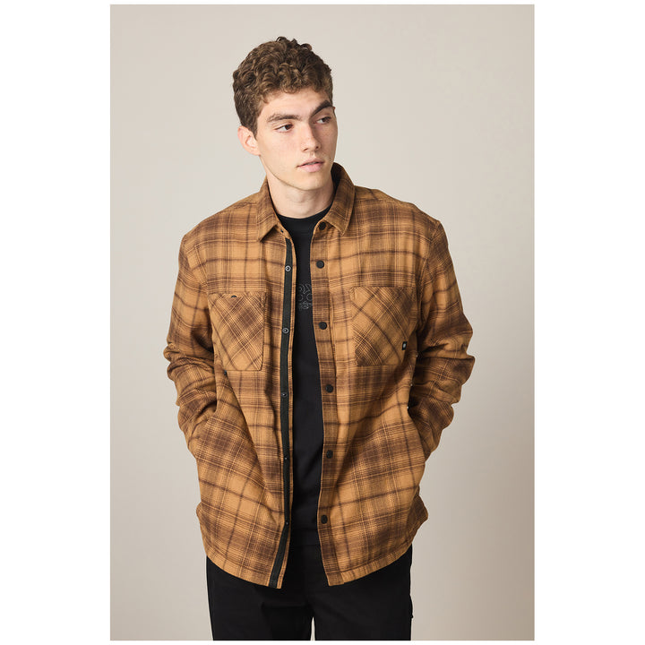 686 Heat-Grid Flannel - Men's Caramel