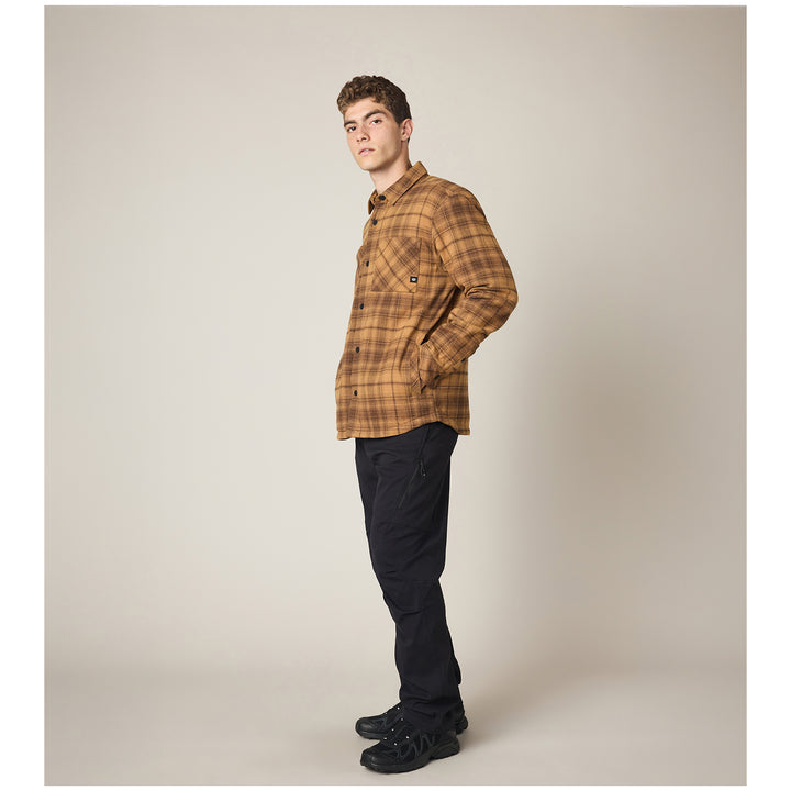 686 Heat-Grid Flannel - Men's Caramel