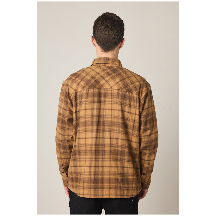 686 Heat-Grid Flannel - Men's Caramel