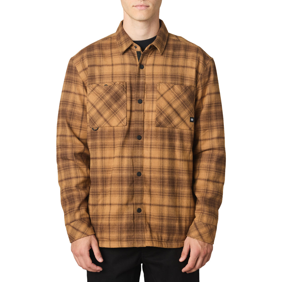 686 Heat-Grid Flannel - Men's Caramel