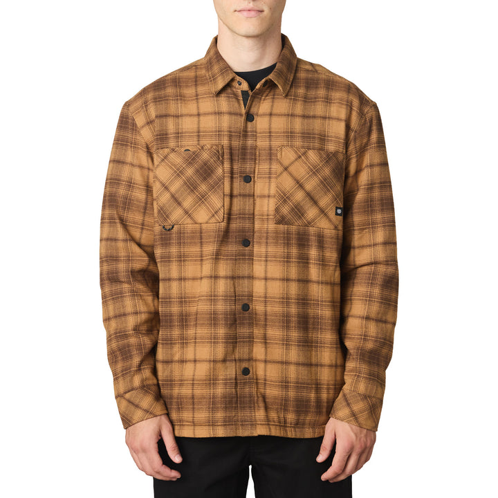 686 Heat-Grid Flannel - Men's Caramel