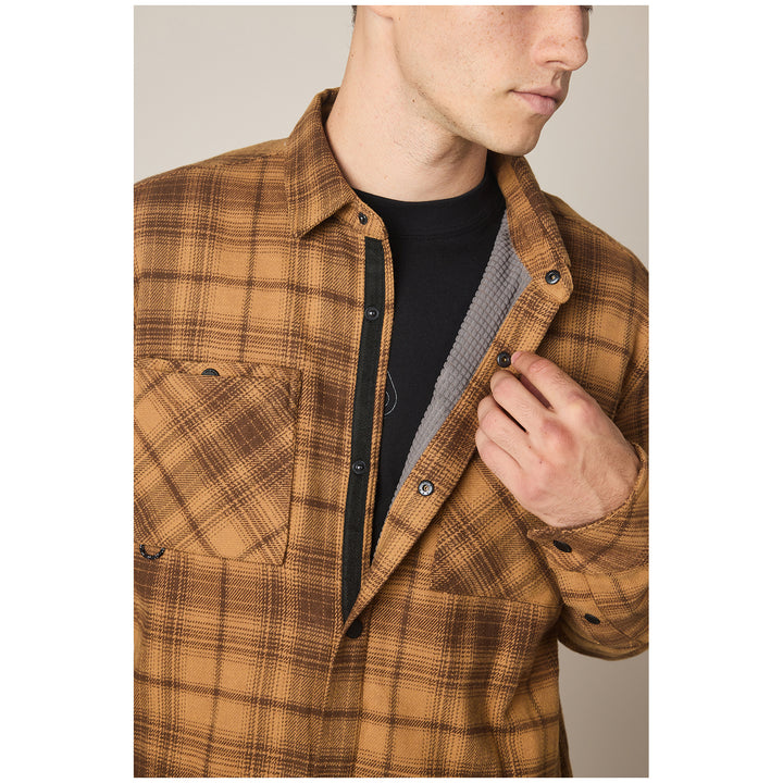686 Heat-Grid Flannel - Men's Caramel