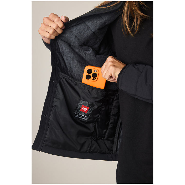 686 Thermaldry Insulated Shacket - Mens Black