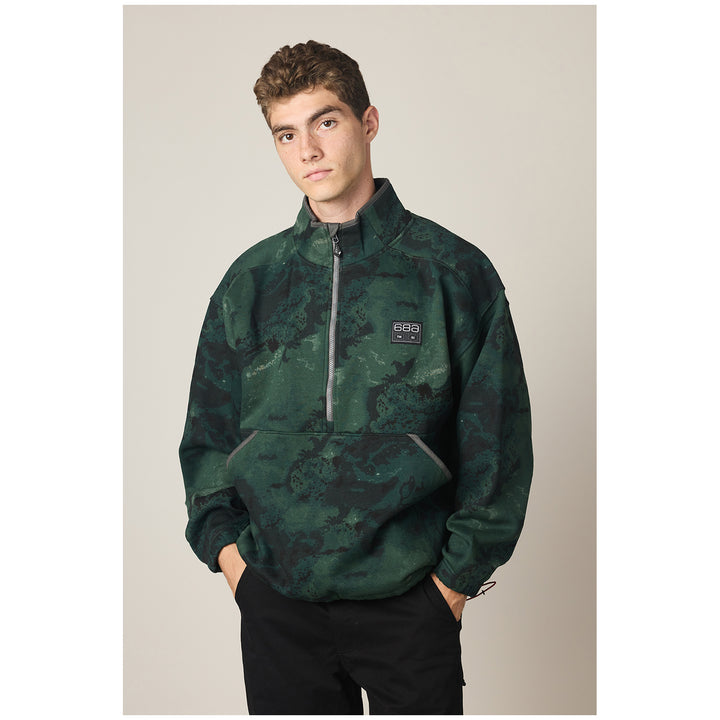 686 Burnout Anorak - Men's Hemisphere Moss Green