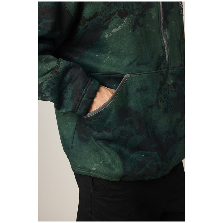 686 Burnout Anorak - Men's Hemisphere Moss Green