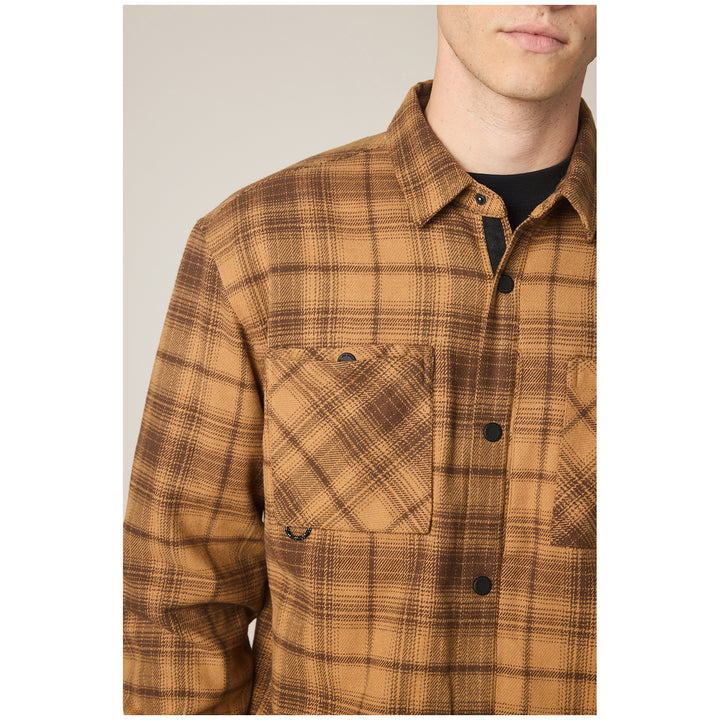 686 Heat-Grid Flannel - Men's Caramel