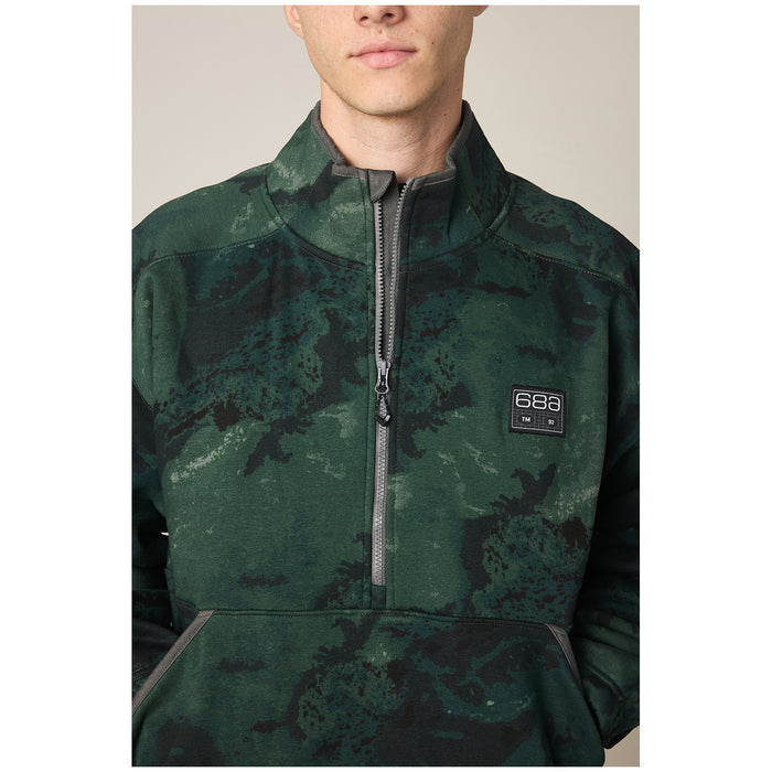 686 Burnout Anorak - Men's Hemisphere Moss Green