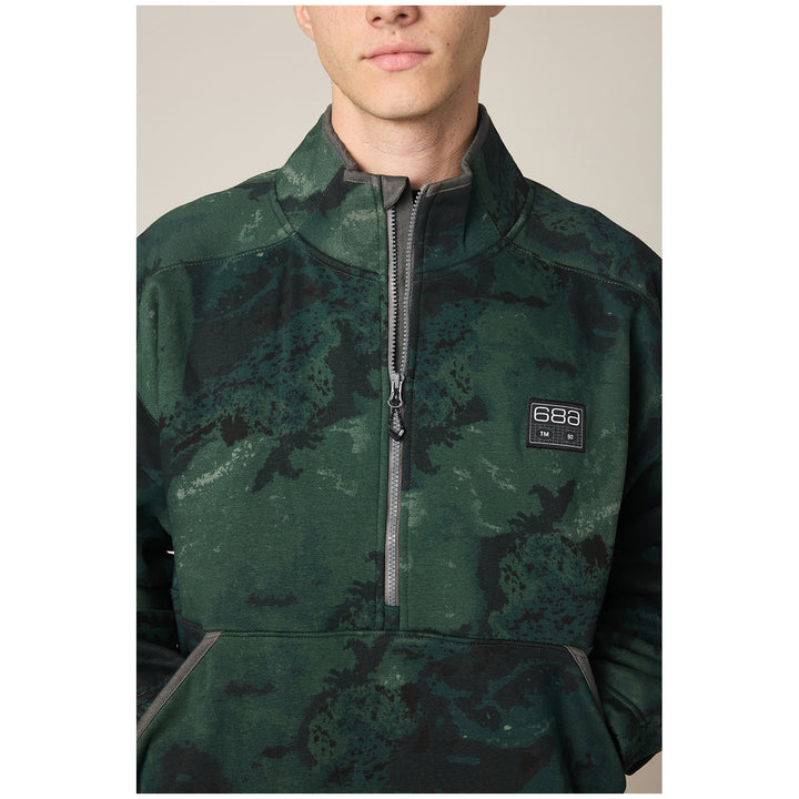 686 Burnout Anorak - Men's Hemisphere Moss Green