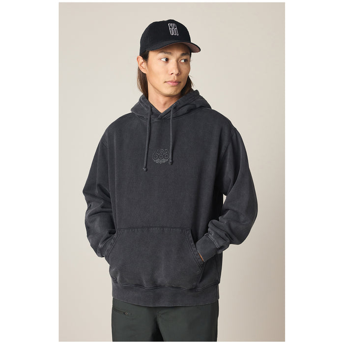 686 High Def Relaxed Long-Sleeve Hoodie - Men's Mineral Black