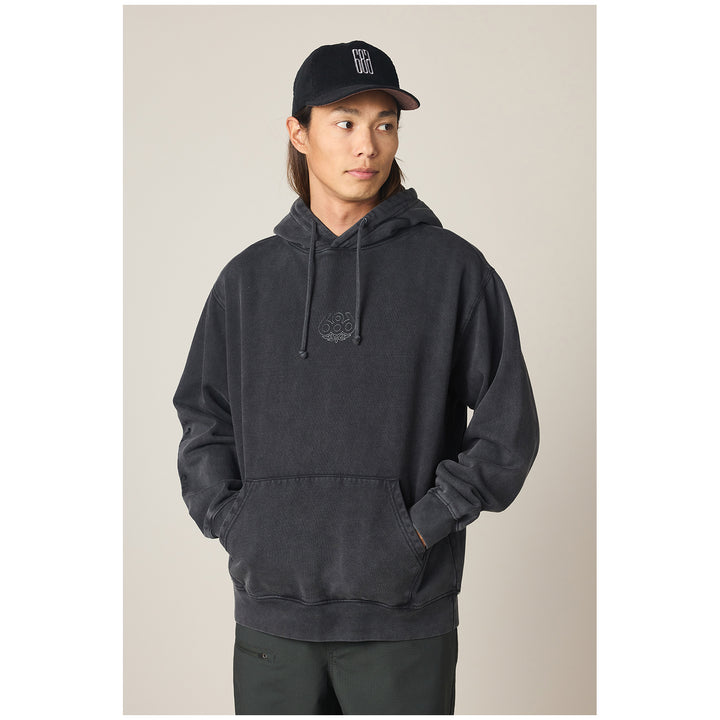 686 High Def Relaxed Long-Sleeve Hoodie - Men's Mineral Black