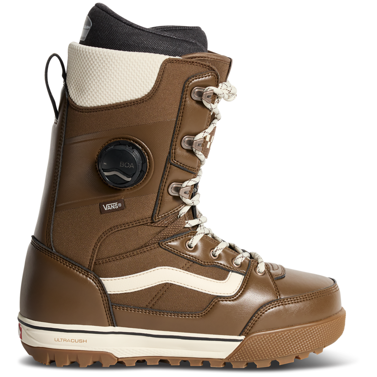 Vans Invado Pro Snowboard Boots Vintage Cocoa