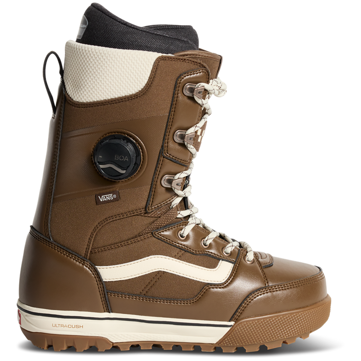 Vans Invado Pro Snowboard Boots Vintage Cocoa