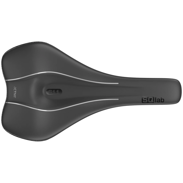 SQlab 611 ERGOWAVE active 2.1 Saddle Black