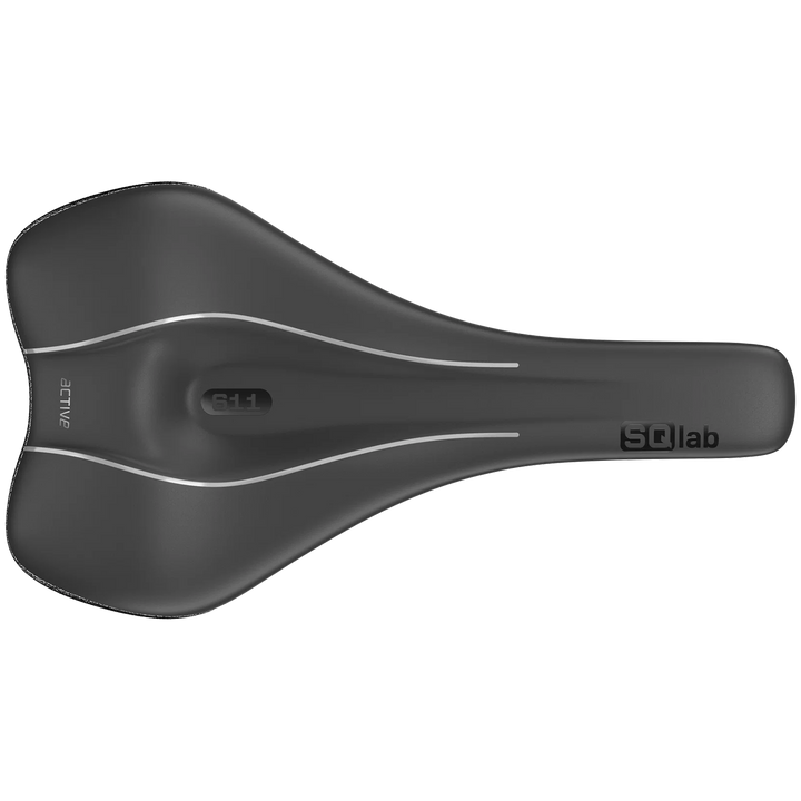 SQlab 611 ERGOWAVE active 2.1 Saddle Black