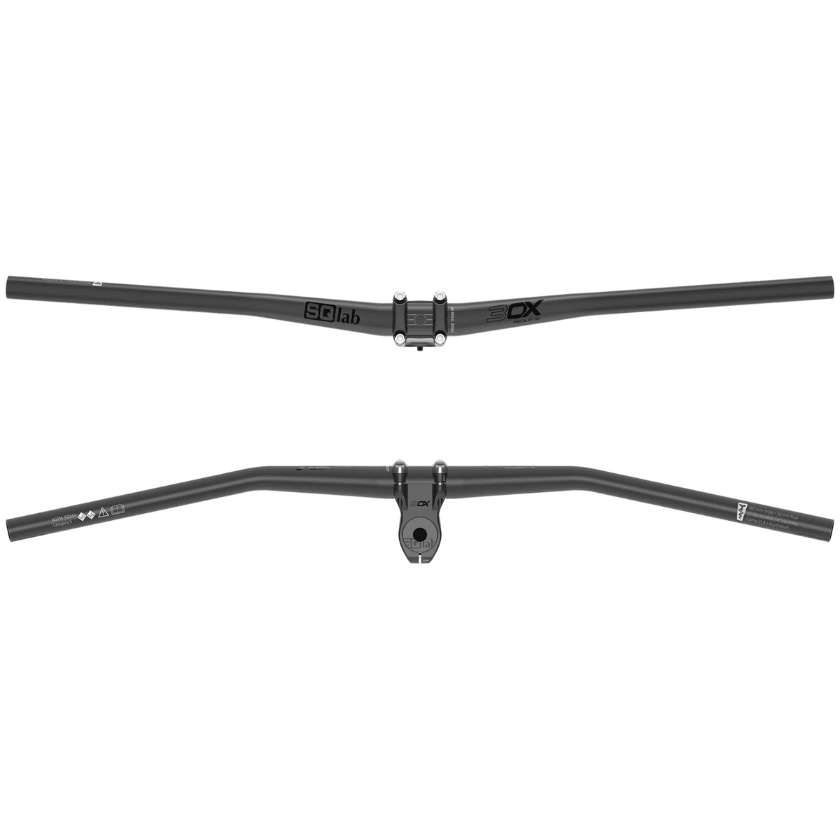 SQlab 3OX Alu 16° Handlebar Black