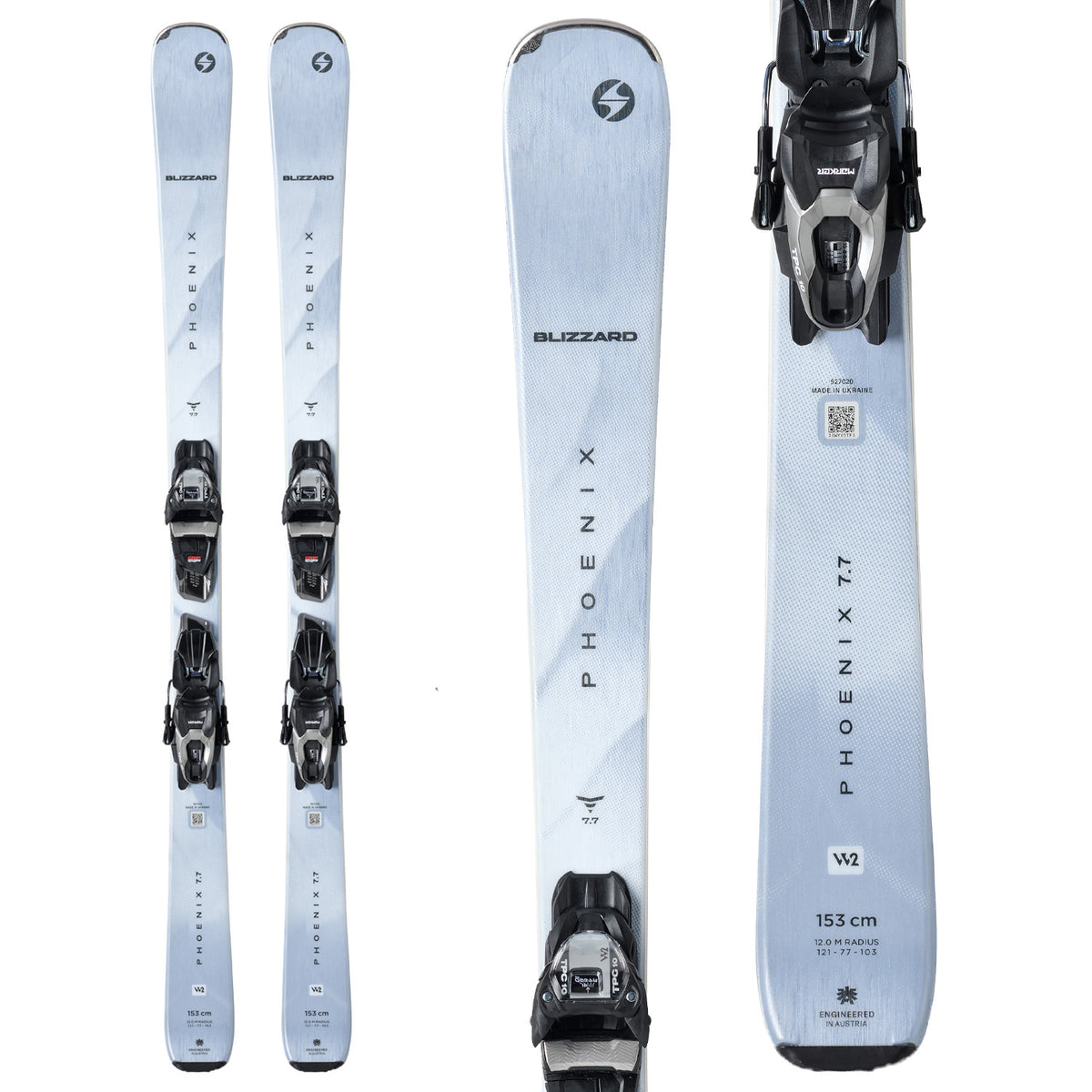 Blizzard Phoenix 7.7 Skis + TPC10 Bindings - Women's 2027