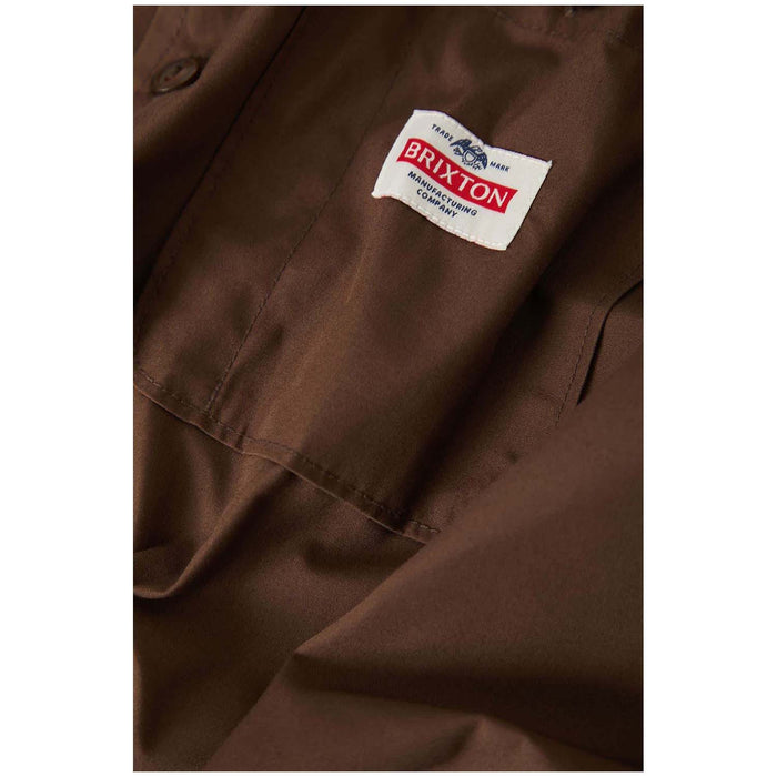 Brixton Trademark Long-Sleeve Woven Shirt - Men's Walnut Brown