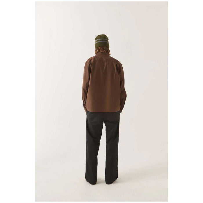 Brixton Trademark Long-Sleeve Woven Shirt - Men's Walnut Brown