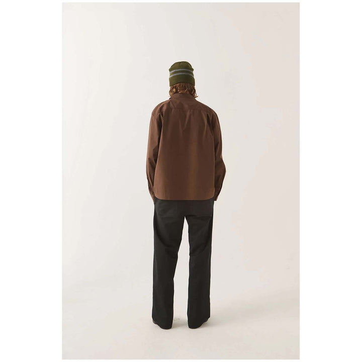 Brixton Trademark Long-Sleeve Woven Shirt - Men's Walnut Brown