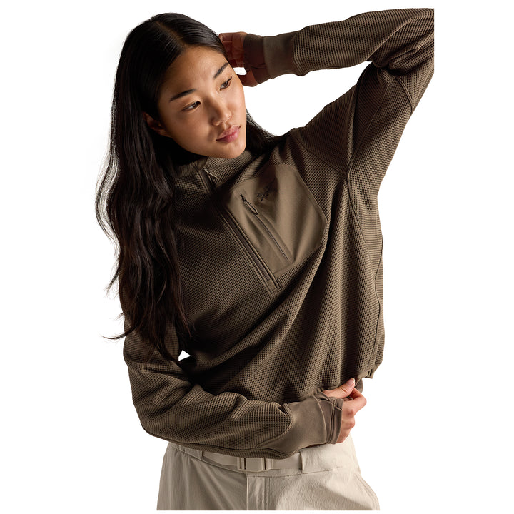 Arc'teryx Olera Zip Neck Pullover - Women's Mongoose