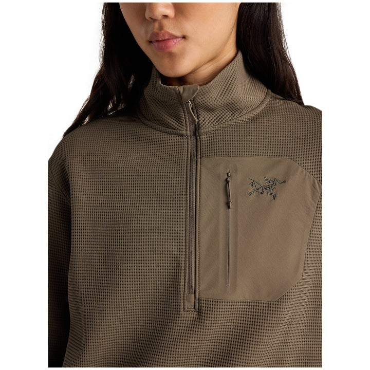 Arc'teryx Olera Zip Neck Pullover - Women's Mongoose