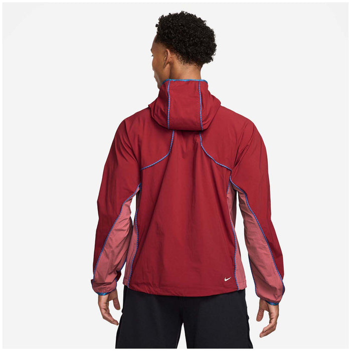 Nike ACG Dri-FIT UV Fivetowers LV8 Jacket - Men's Tough Red/Light Redwood/Summit White