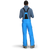 Obermeyer Force Suspender Pants - Men's Bali Blue