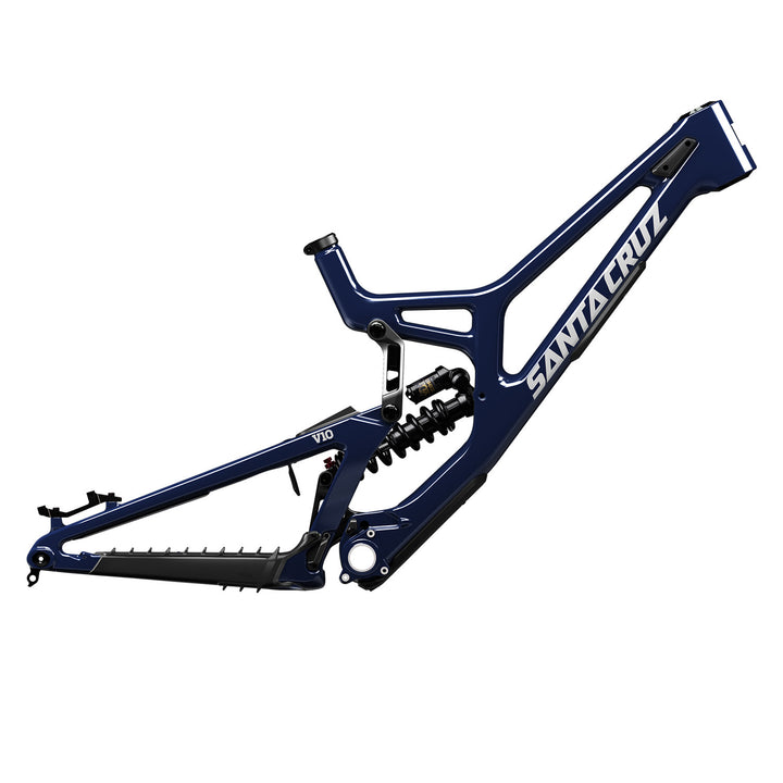Santa Cruz V10 8 CC Frameset 2027 Gloss Liquid Blue