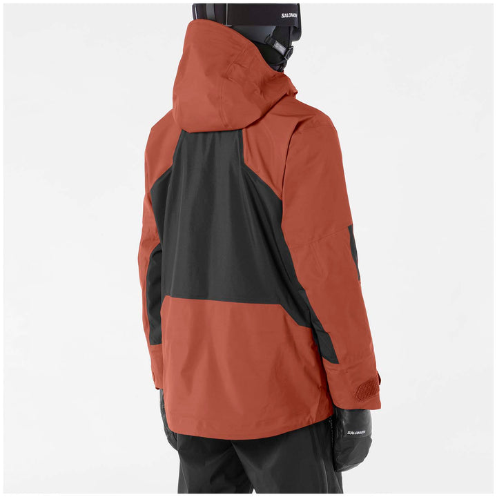Salomon Moon Patrol GORE-TEX Jacket - Men's Deep Black/ Burnt Umber