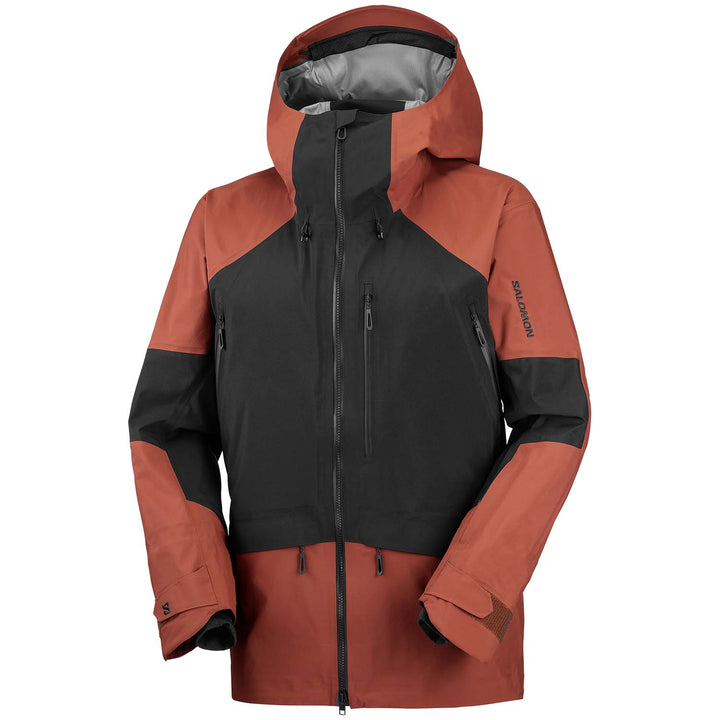 Salomon Moon Patrol GORE-TEX Jacket - Men's Deep Black/ Burnt Umber