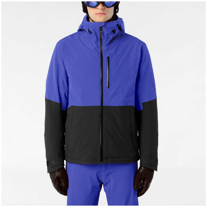 Salomon Highland Jacket - Men's Clematis Blue/Deep Black