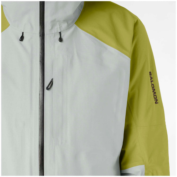 Salomon Absolute 3L Jacket - Men's Wrought Iron/Cardamon Seed