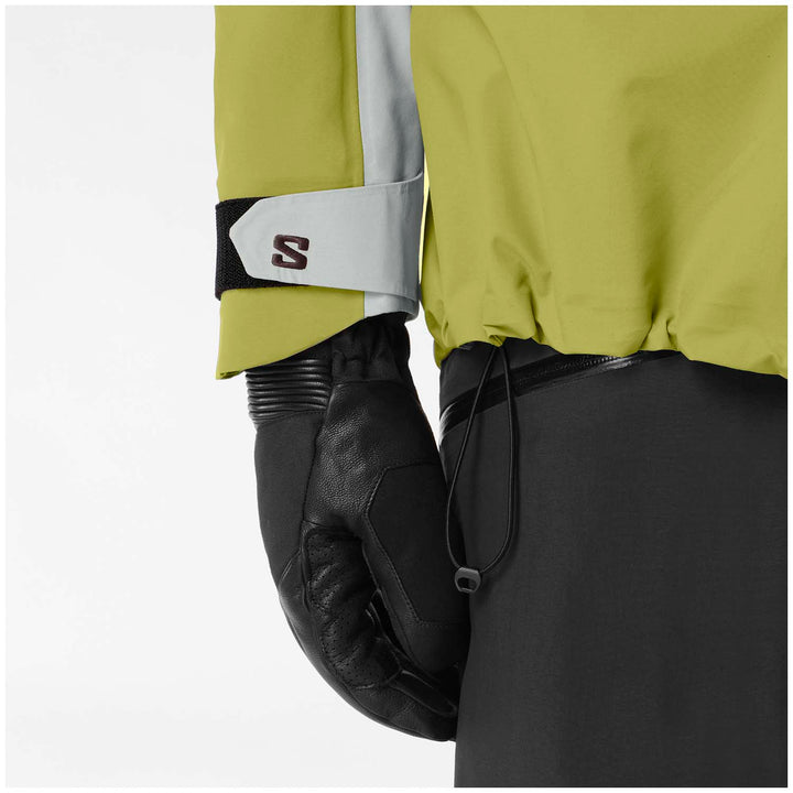 Salomon Absolute 3L Jacket - Men's Wrought Iron/Cardamon Seed