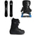 Lib Tech EJack Knife Snowboard + Bent Metal Transfer Snowboard Bindings + Vans Verse Snowboard Boots 2027
