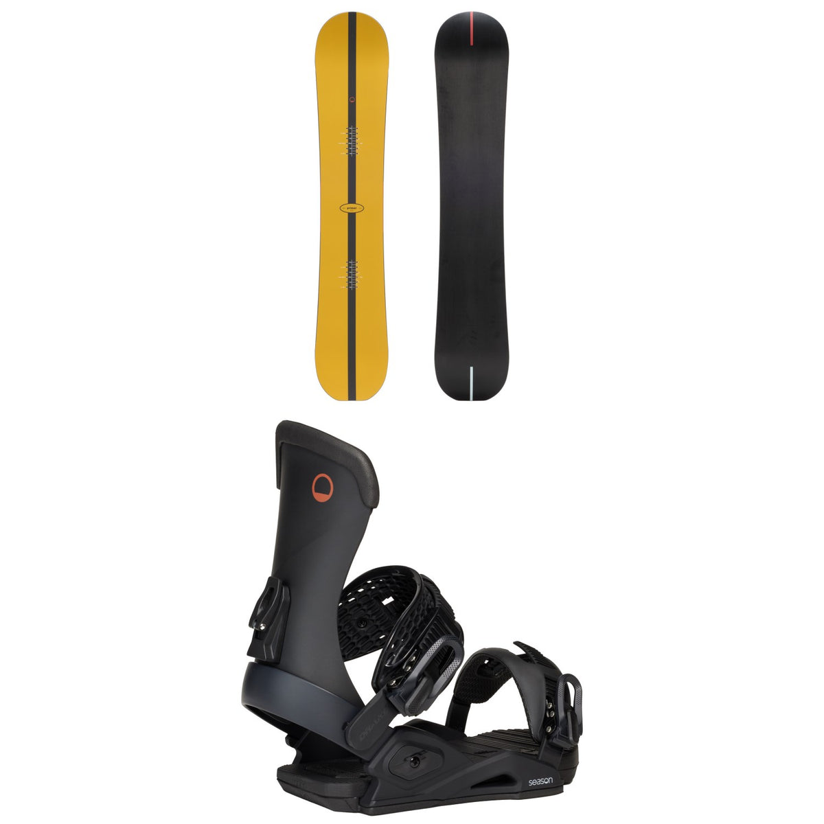 Season Primer Snowboard + Meld Snowboard Bindings 2027