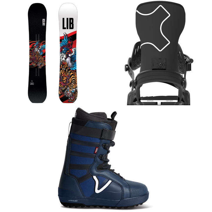 Lib Tech Terrain Wrecker Snowboard + Bent Metal Axtion Snowboard Bindings + Vans Hi-Standard Pro Snowboard Boots 2027