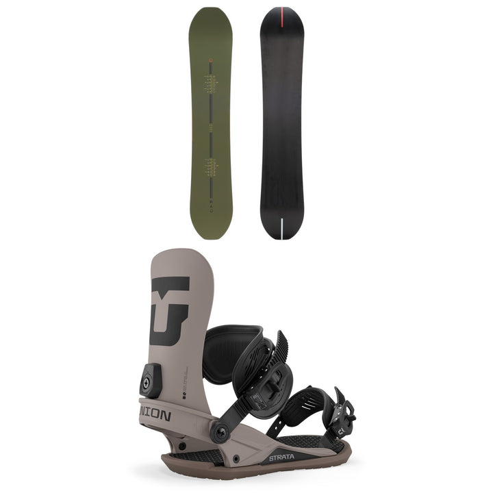 Season Kin Snowboard + Union Strata Snowboard Bindings 2027