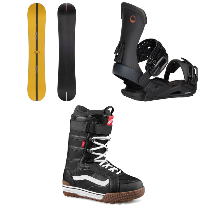 Season Primer Snowboard + Meld Snowboard Bindings + Vans Hi-Standard Pro Snowboard Boots 2027