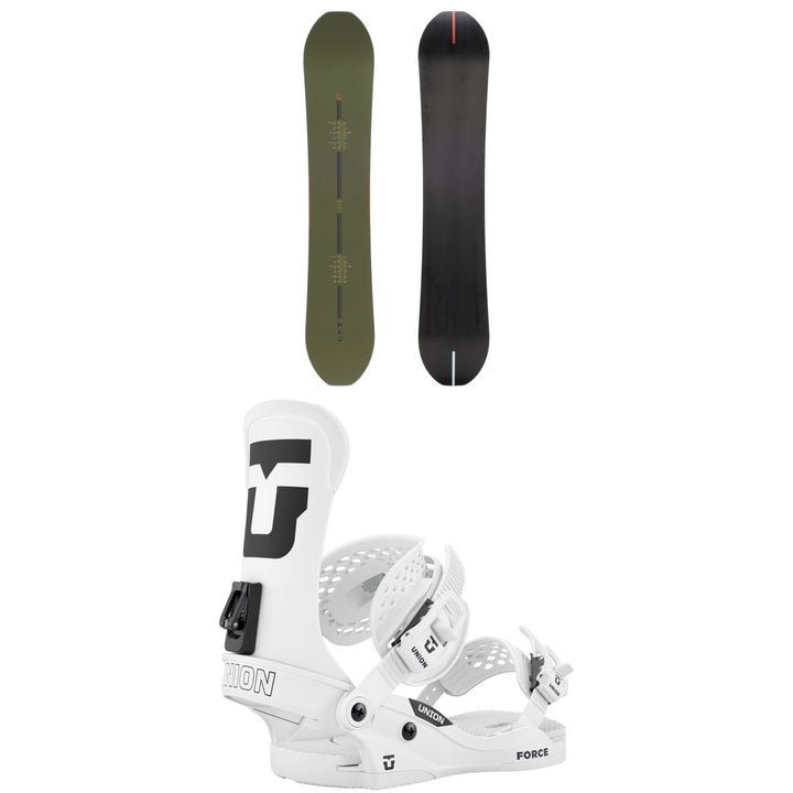 Season Kin Snowboard + Union Force Classic Snowboard Bindings 2027