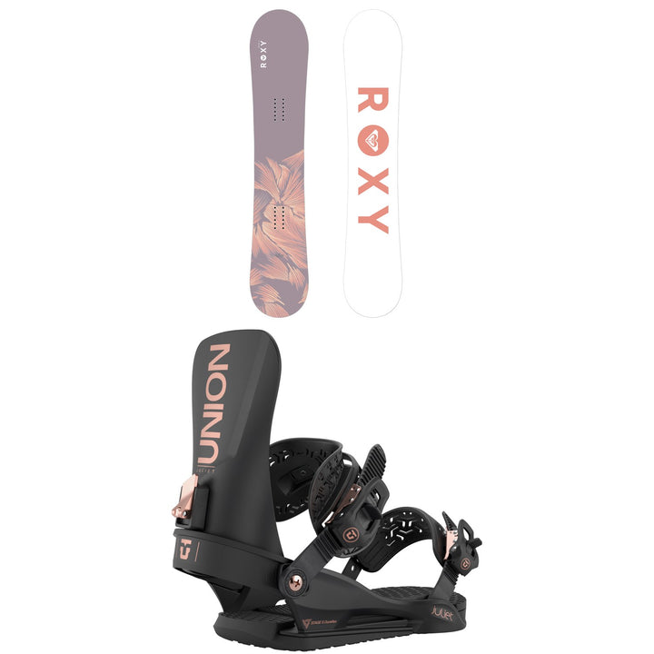 Roxy Raina C2 Snowboard + Union Juliet Snowboard Bindings - Women's 2026