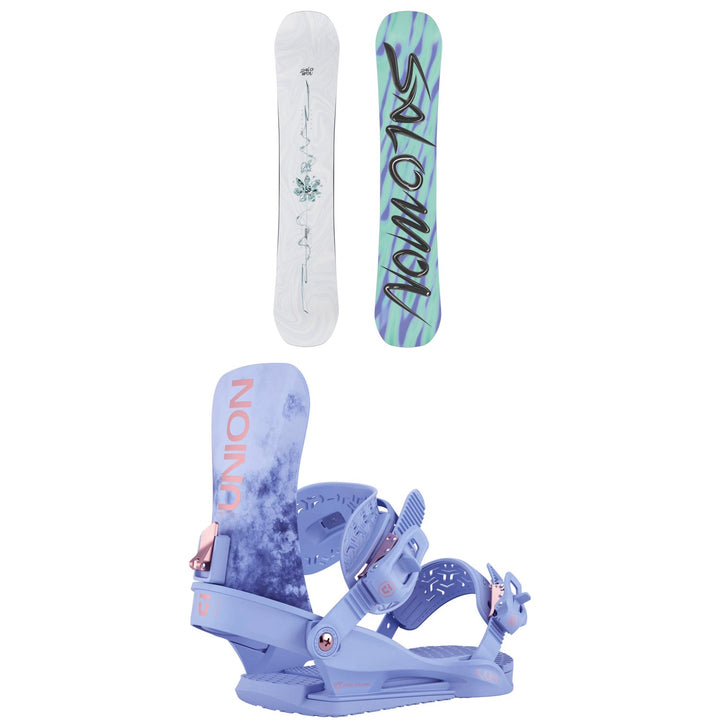 Salomon Oh Yeah Snowboard + Union Juliet Snowboard Bindings - Women's 2026