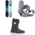 Nitro Mystique Snowboard + Arbor Acacia Snowboard Bindings + DC Lotus Snowboard Boots - Women's