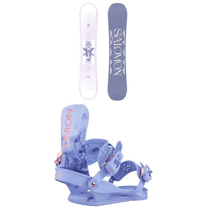 Salomon Lotus Snowboard + Union Juliet Snowboard Bindings - Women's 2026