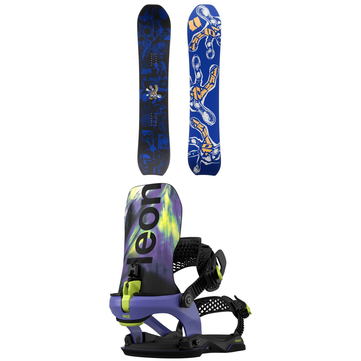 Armada Sicko Snowboard + Bataleon Blaster AW FASE LTD Snowboard Bindings 2027